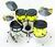 The provided drum silencers will have parents across the country breathing a sigh of relief